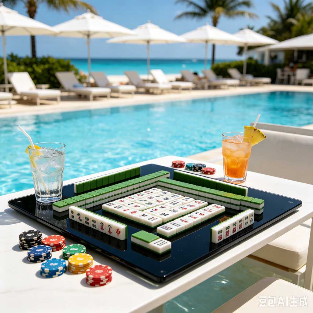 bright print mahjong tiles