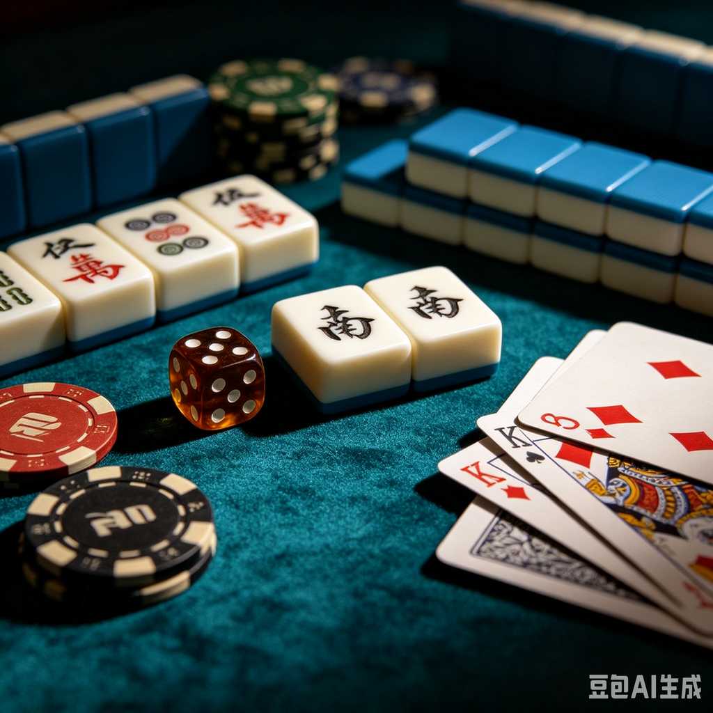 traditional color mahjong set