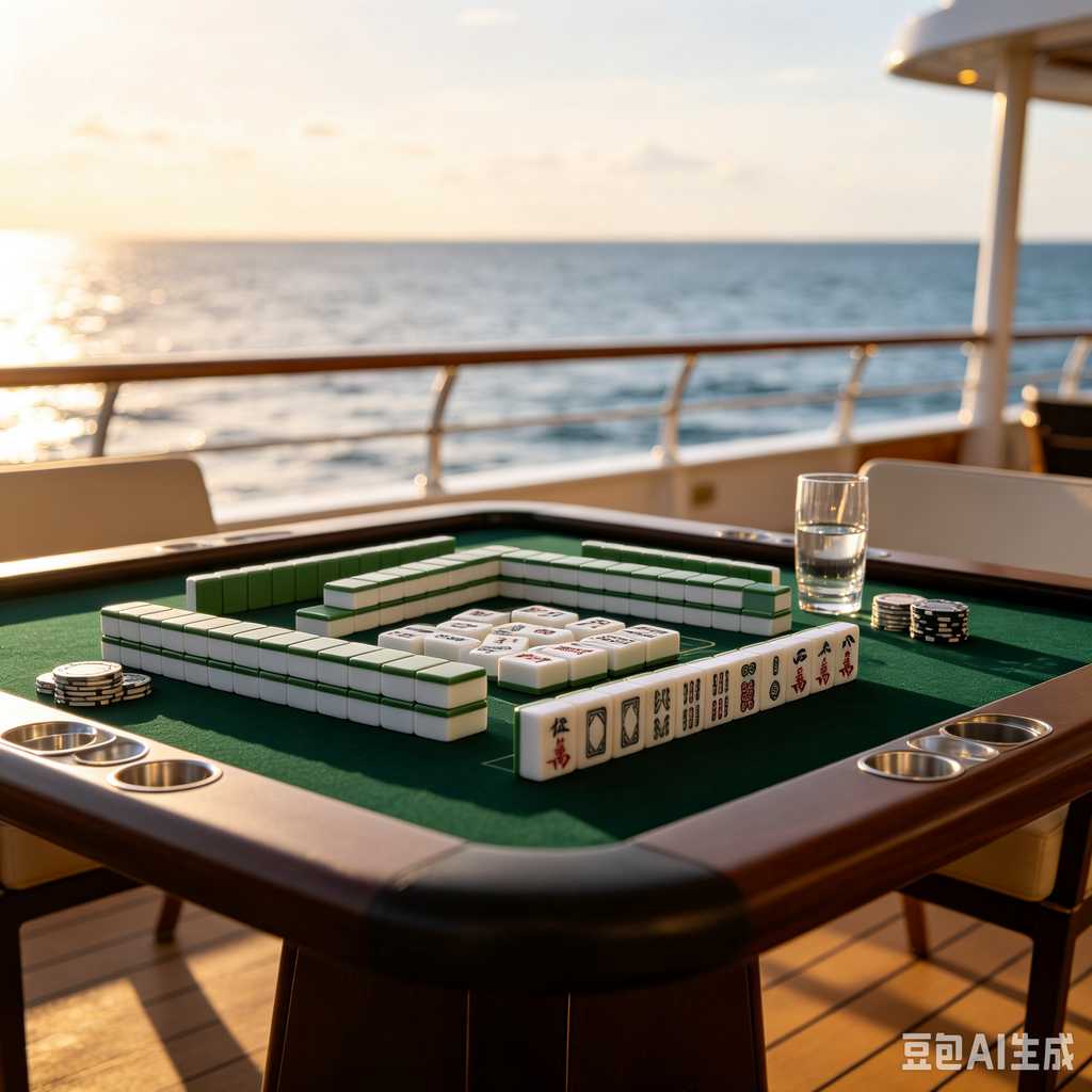 small portable mahjong set