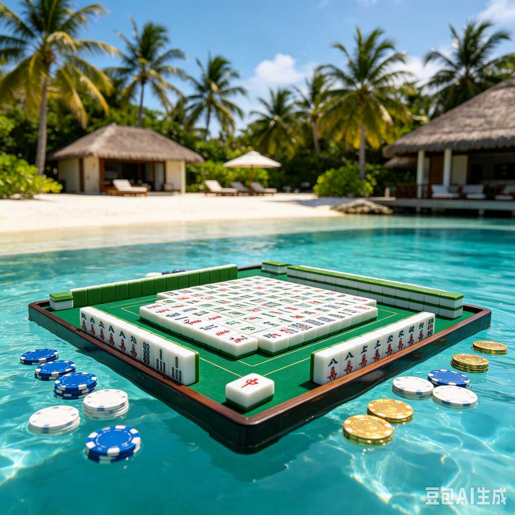 blue crystal mahjong set